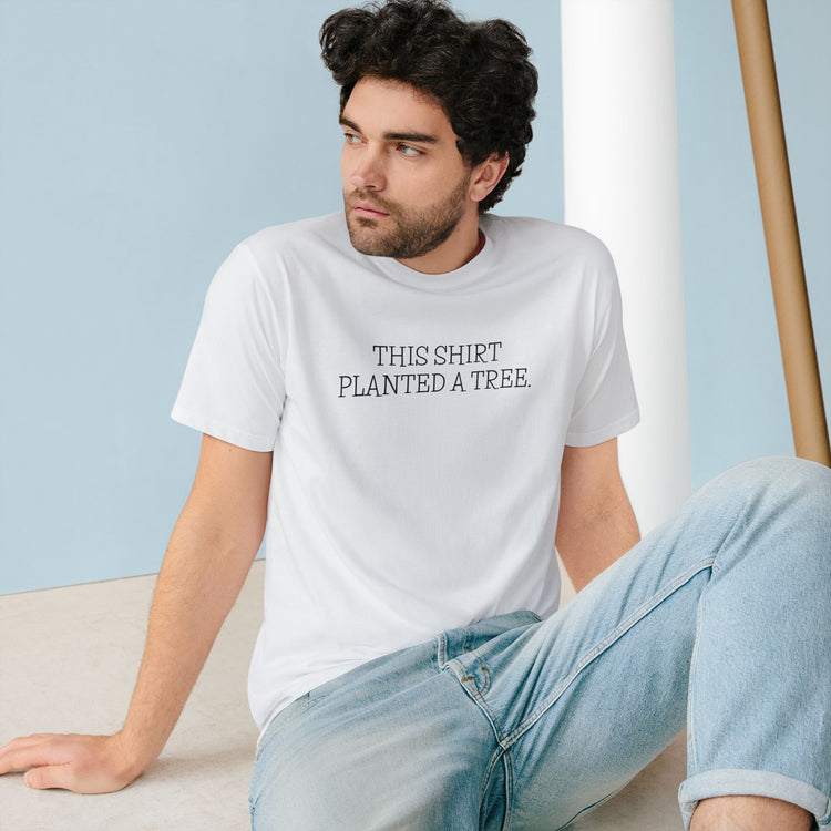 Eco-Friendly Tree Planting T-Shirt, Sustainable Apparel, Nature Lover Gift, Organic Cotton Tee, Earth Day Shirt