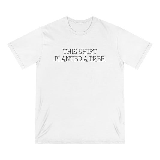 Eco-Friendly Tree Planting T-Shirt, Sustainable Apparel, Nature Lover Gift, Organic Cotton Tee, Earth Day Shirt
