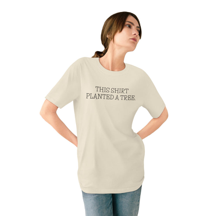 Eco-Friendly Tree Planting T-Shirt, Sustainable Apparel, Nature Lover Gift, Organic Cotton Tee, Earth Day Shirt