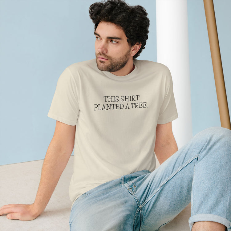 Eco-Friendly Tree Planting T-Shirt, Sustainable Apparel, Nature Lover Gift, Organic Cotton Tee, Earth Day Shirt