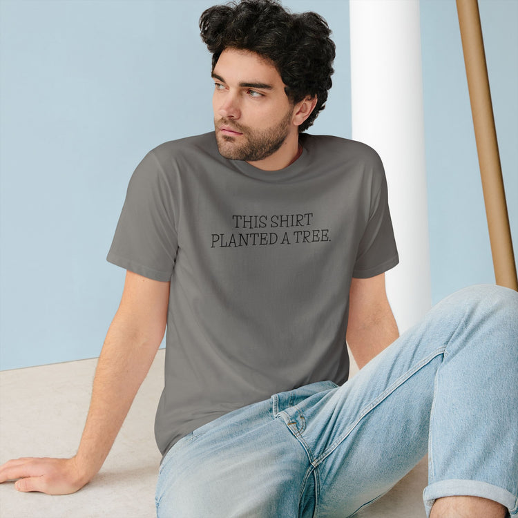 Eco-Friendly Tree Planting T-Shirt, Sustainable Apparel, Nature Lover Gift, Organic Cotton Tee, Earth Day Shirt