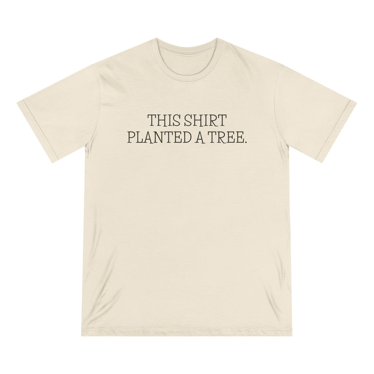Eco-Friendly Tree Planting T-Shirt, Sustainable Apparel, Nature Lover Gift, Organic Cotton Tee, Earth Day Shirt