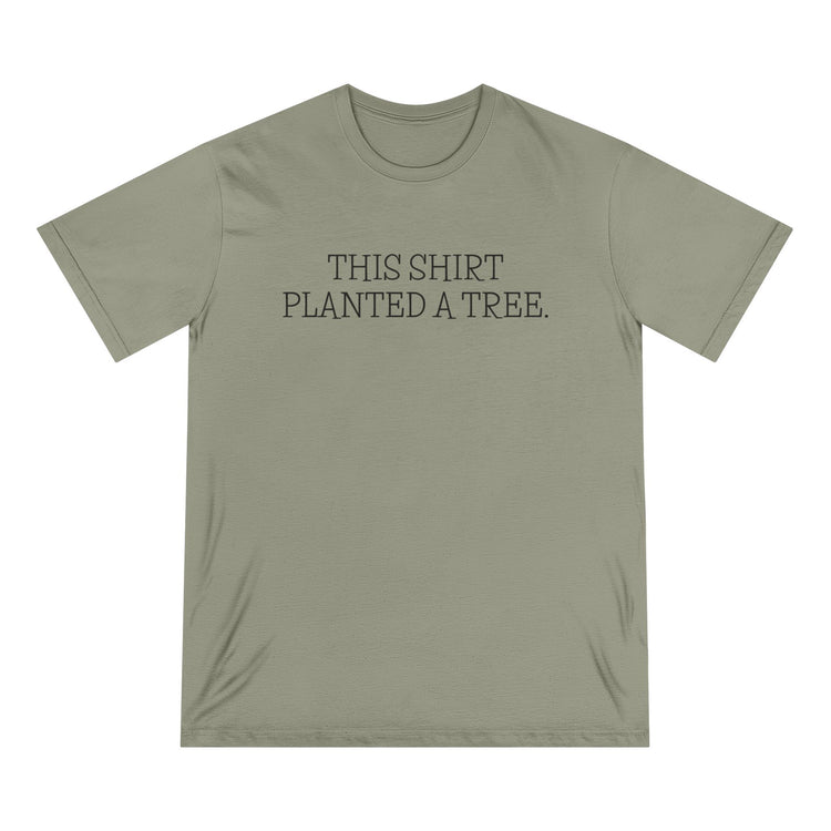Eco-Friendly Tree Planting T-Shirt, Sustainable Apparel, Nature Lover Gift, Organic Cotton Tee, Earth Day Shirt